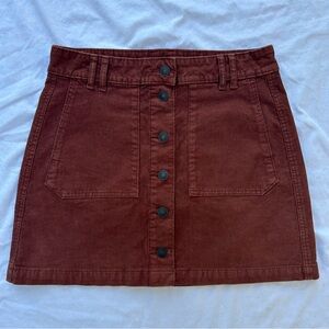 American Eagle Corduroy Skirt